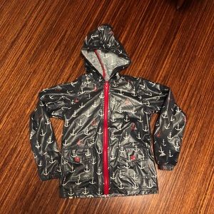 Hatley Nautical Raincoat.  VGUC size 7